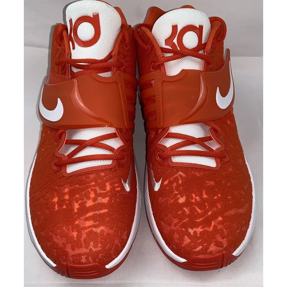 Nike KD14 TB Promo Basketball Shoes Team Orange White Mens Size 16 DM5040-802 - Picture 4 of 6